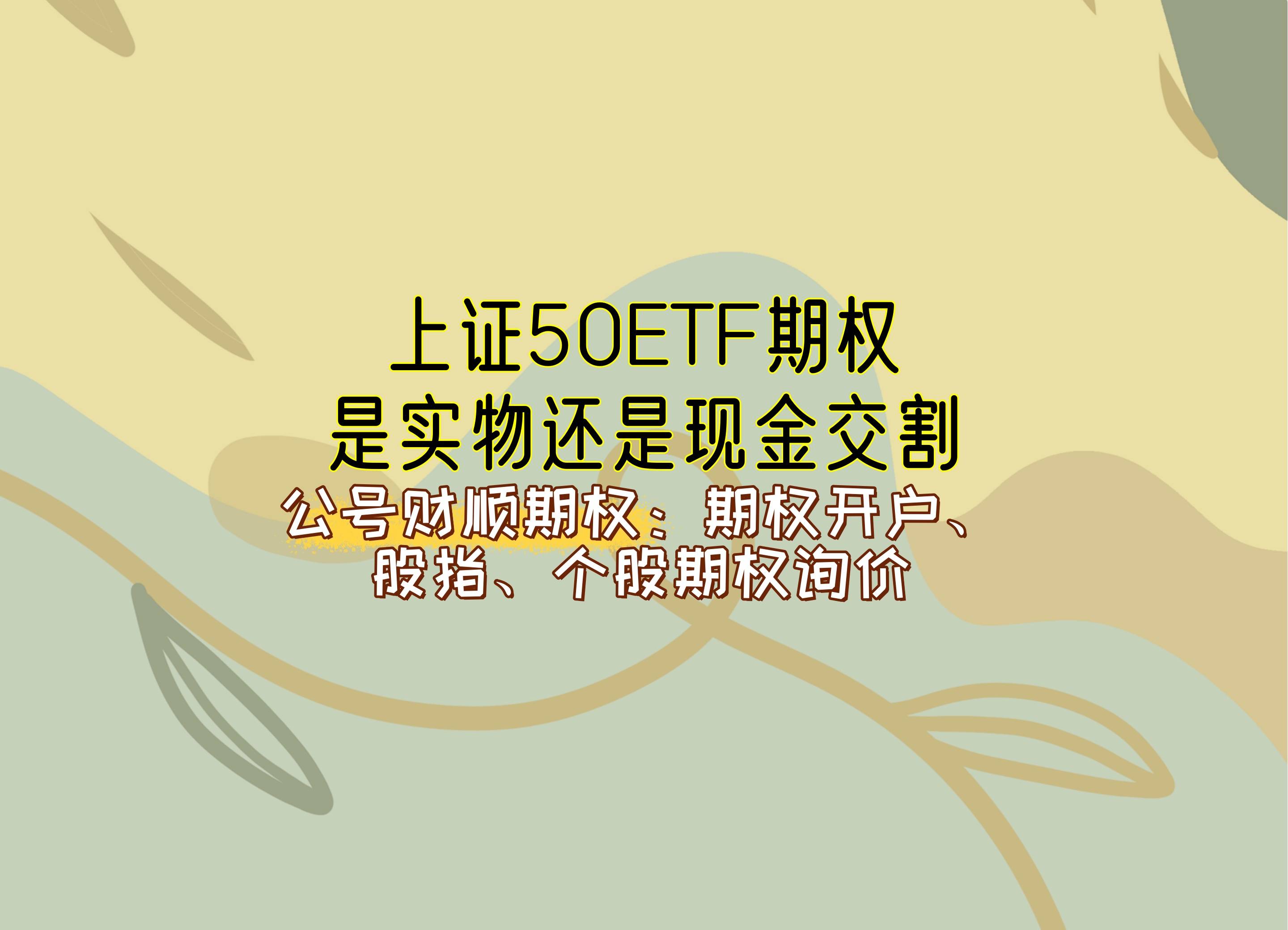 etf期权是什么意思(etf期权手续费多少钱一张)